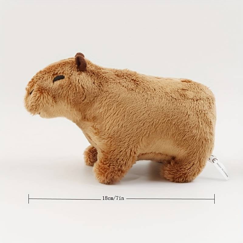 Capybara Kuscheltier - 20 cm Plüschtier Wasserschwein Stofftier