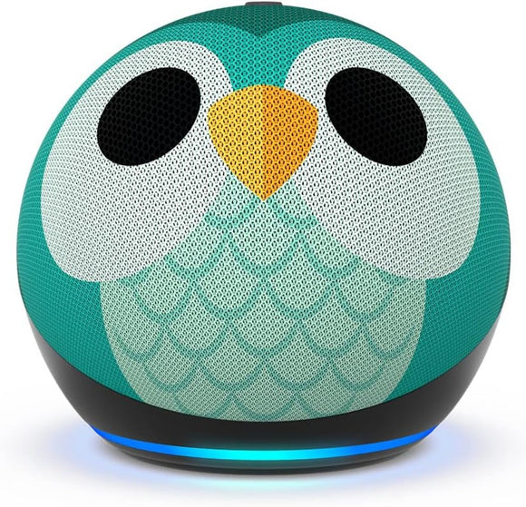 Echo Dot Kids 5. Generation Amazon Eule Smart Speaker mit Alexa