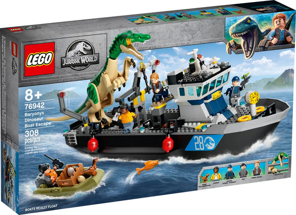 LEGO 76942 Jurassic World Flucht des Baryonyx