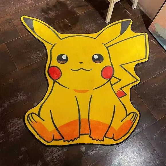 Pikachu Pokemon Fußmatte Teppich 80cm rutschfest
