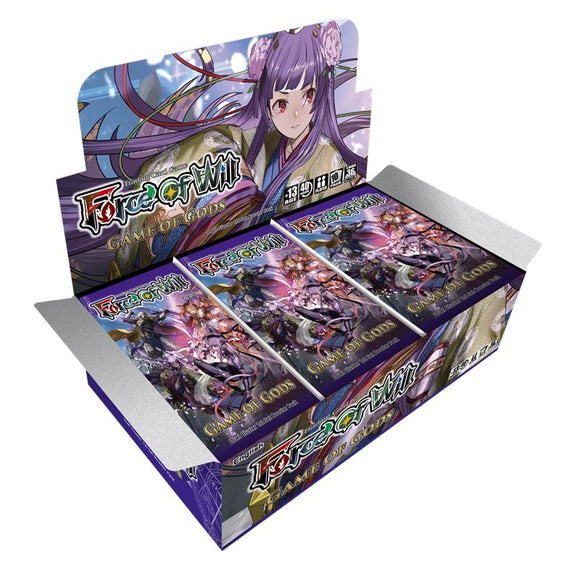 Force of Will (FOW / D1) Display Booster Box Game of Gods