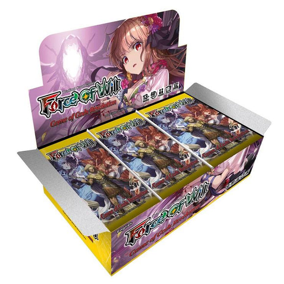 Force of Will (FOW / D3) Display Booster Box Game of Gods Revolution