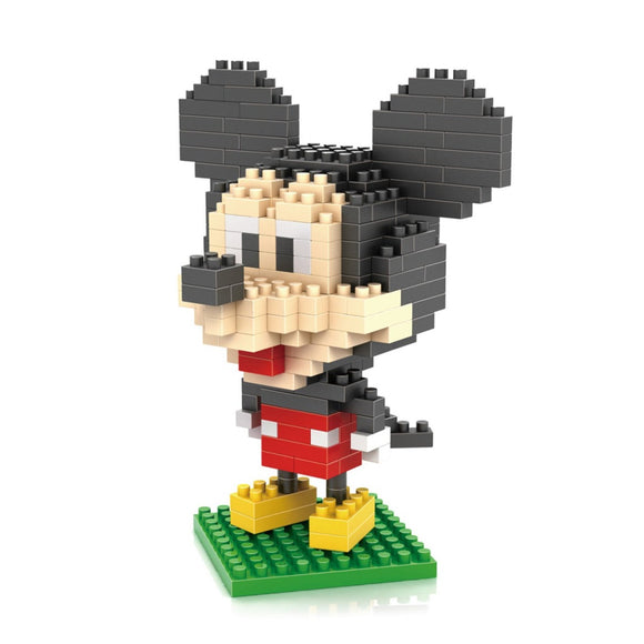 Micky Maus LNO Micro-Bricks Figur Mickey Mouse - Tinisu