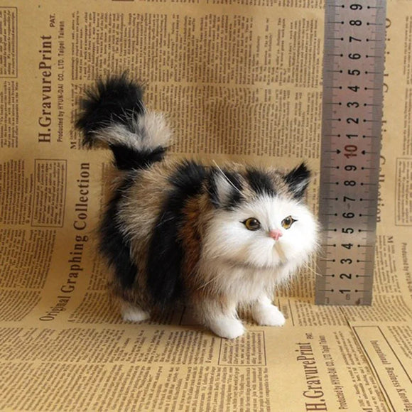 Kätzchen Kuscheltier 12 cm kleines Plüschtier weiche Katze Stofftier