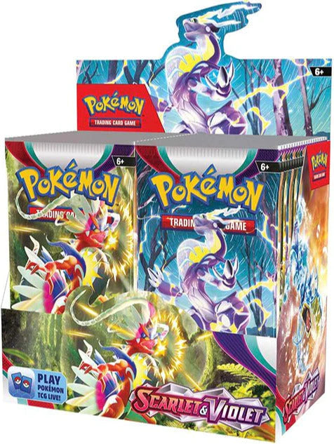 Pokemon Sammelkarten Karmesin & Purpur / Scarlet & Violet TCG Karten Box Display