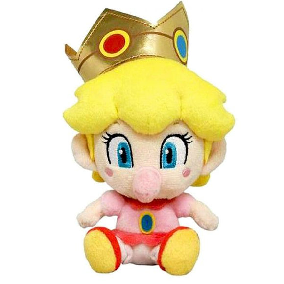 Super Mario Baby Peach plüsch 18 cm Kuscheltier Stofftier