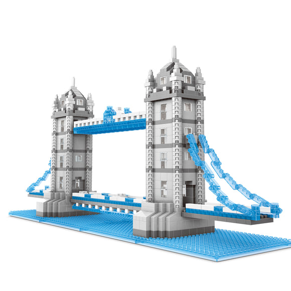 Tower Bridge London Modell LNO Micro-Bricks Bausteine - Tinisu