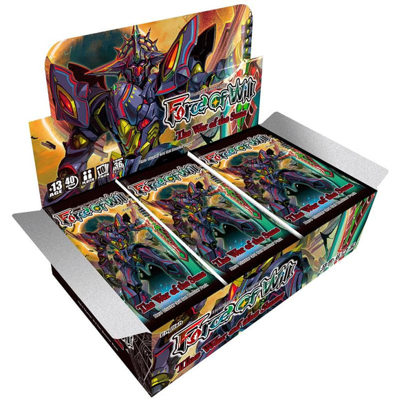 Force of Will (FOW / H3) Display Booster Box The War of the Suns (TWS)