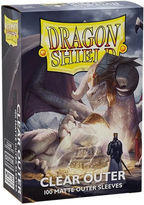 Dragon Shield: Outer Sleeves - Matte Clear (100 Stück)