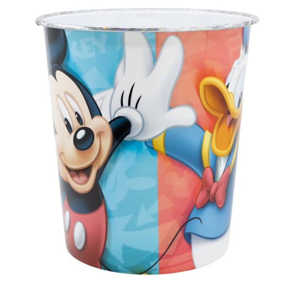 Disney Micky Maus Tisch-Mülleimer Papierkorb - 10 Liter Donald Duck Goofy