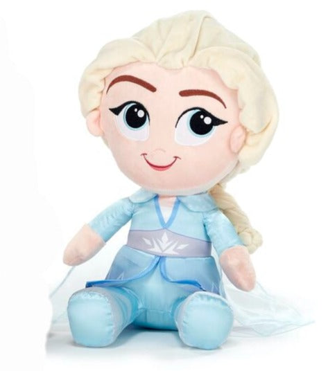Elsa XXL Frozen Die Eiskönigin Kuscheltier - 46 cm Plüschtier Stofftier