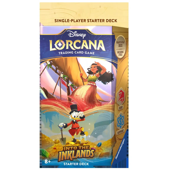 Lorcana Into the Inklands - Starter Deck Ruby and Sapphire (Englisch)
