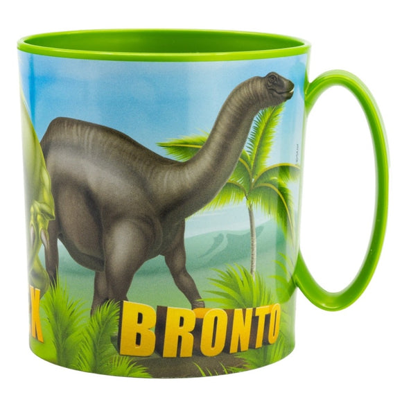 Dinosaurier Plastiktasse Becher 390ml Tasse für Kinder