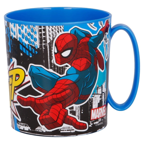 Spiderman Plastiktasse Becher 390ml Tasse für Kinder