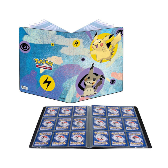 Pokemon 180 Karten Album TCG Ordner Pikachu & Mimigma