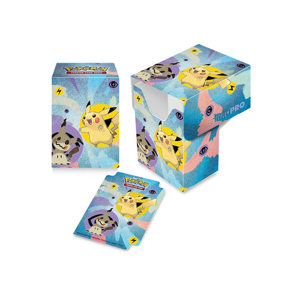 Pokemon Pikachu & Mimigma Karten Deck Box Pokémon TCG