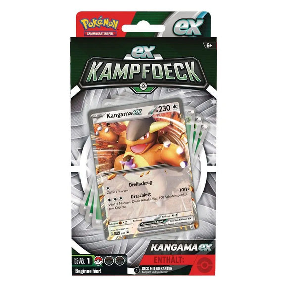 Pokemon TCG - Kangama EX Kampf-Deck Battle Deck