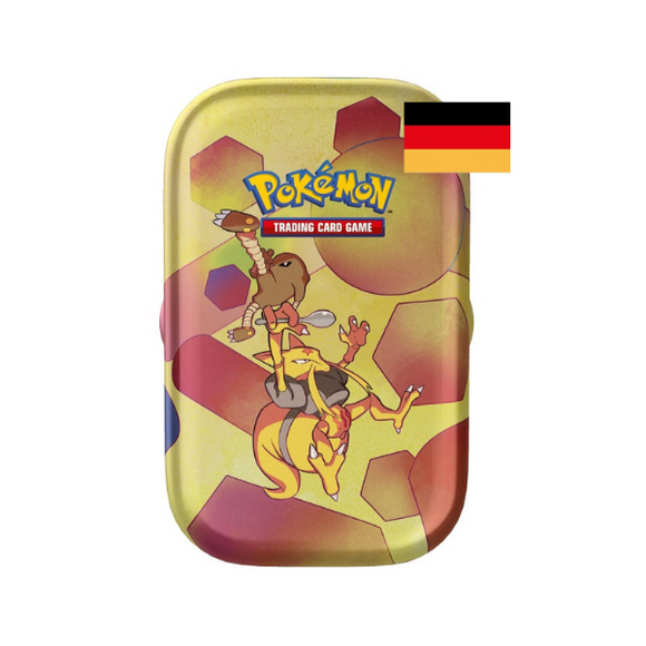 Karmesin & Purpur Kadabra & Kicklee Mini Tin (deutsch) Pokemon TCG
