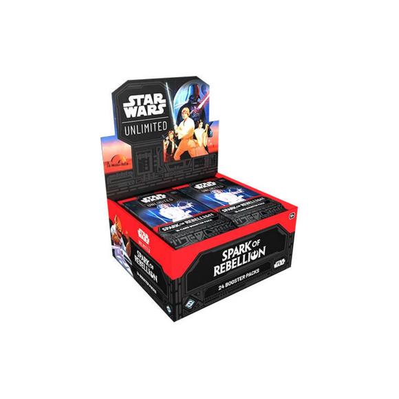Star Wars: Unlimited - Spark of Rebellion Booster Display (24 Booster) (Englisch)