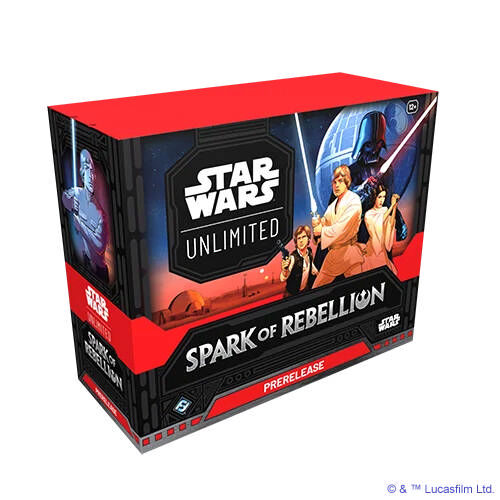 Star Wars: Unlimited - Spark of Rebellion Prerelease Box (Englisch)