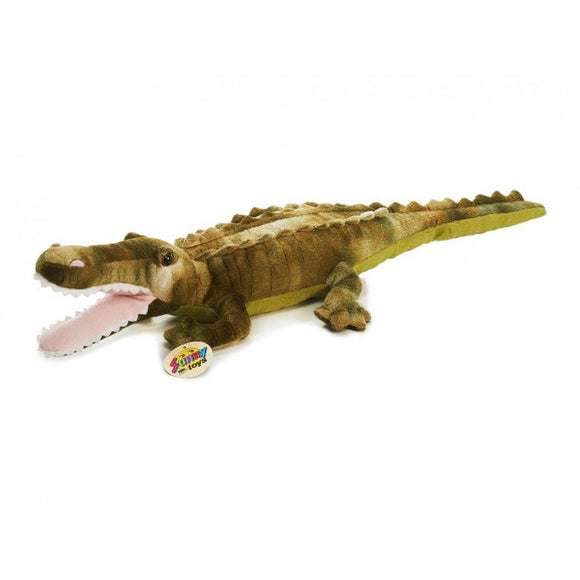 Krokodil Kuscheltier - 55cm weiches Plüschtier Stofftier Alligator - Tinisu