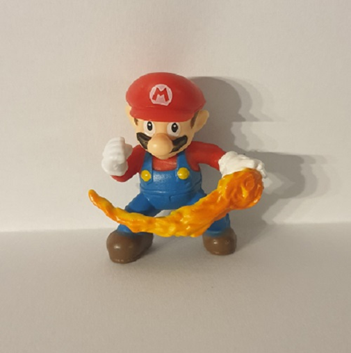 Super Mario Figur (Nintendo) - Mario + Feuerball - Tinisu