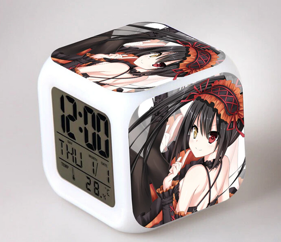 Anime/Manga Date a Live - Digitaluhr / Wecker (Licht+Temperatur+Datum) - Tinisu