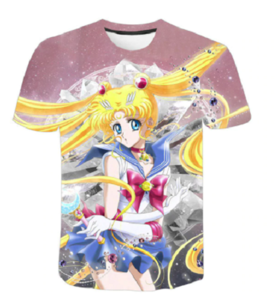 Sailor Moon T-Shirt für Kinder (Unisex) - Motiv: Bunny - Tinisu