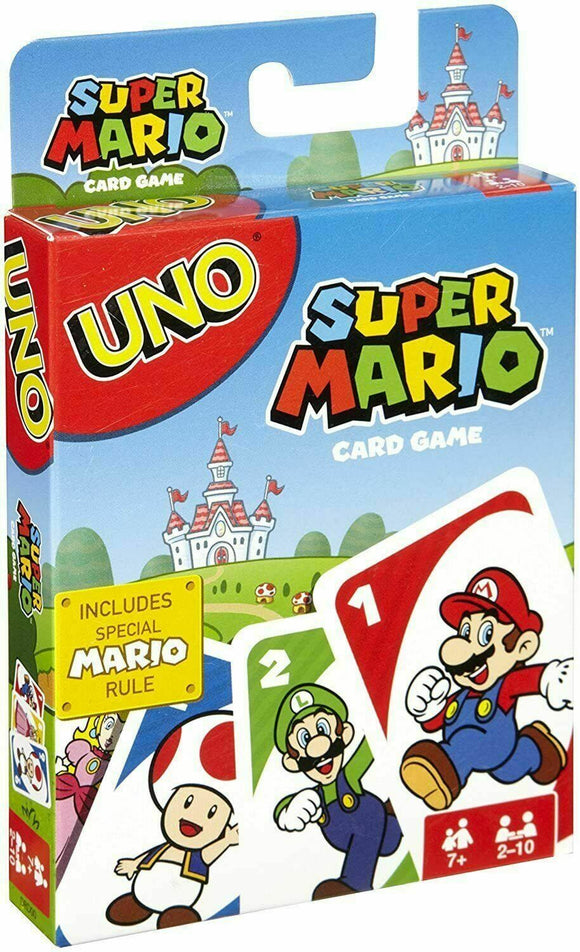 Uno Super Mario Kartenspiel Gesellschaftsspiel Karten - Tinisu