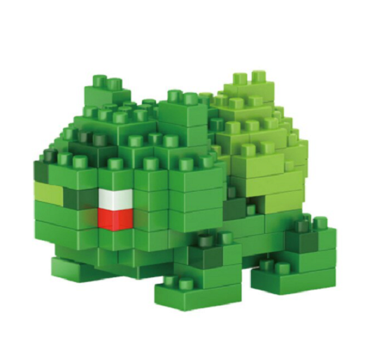 Pokemon LNO Micro-Bricks Figur Bisasam / Bulbasaur - Tinisu