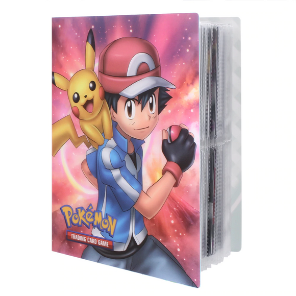 Pokemon 240 Karten Album Pikachu mit Ash TCG - Tinisu