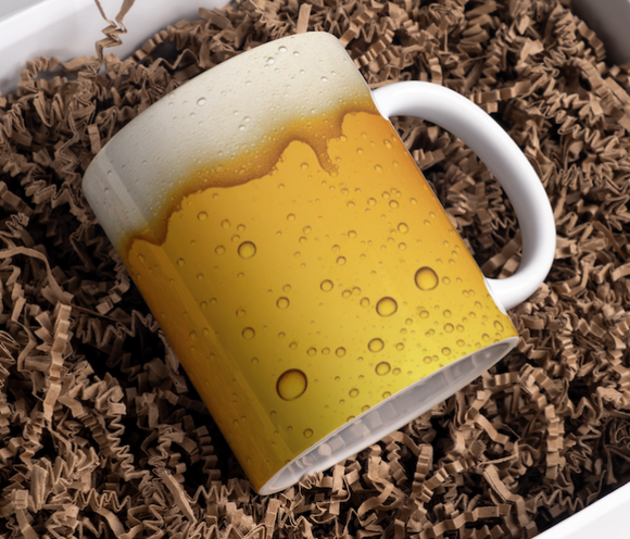 Tasse 325ml Büro-Becher Kaffee Tee Geschenk Bier Design Pils Männer Vatertag