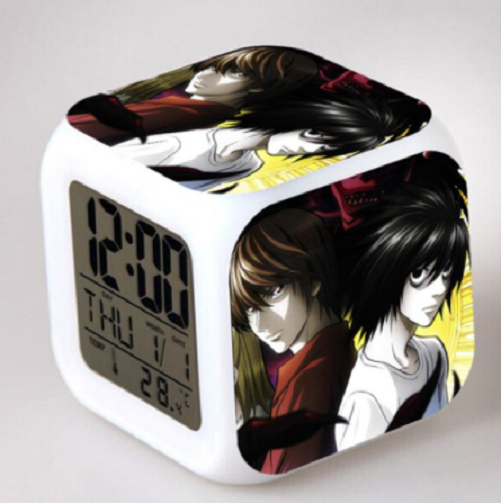 Anime/Manga Deathnote - Digitaluhr / Wecker (Licht+Temperatur+Datum) - Tinisu