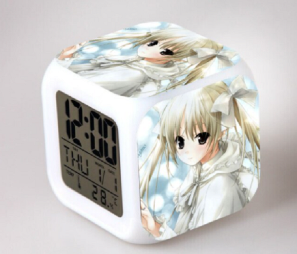 Anime/Manga Yosuga No Sora - Digitaluhr / Wecker + Licht + Temperatur + Datum - Tinisu