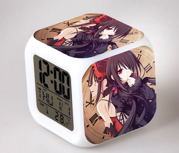 Anime/Manga Date a Live - Digitaluhr / Wecker (Licht+Temperatur+Datum) - Tinisu