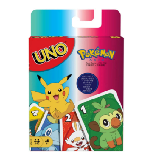 Uno/Nintendo Pokemon Kartenspiel Gesellschaftsspiel Karten / Cards - Tinisu