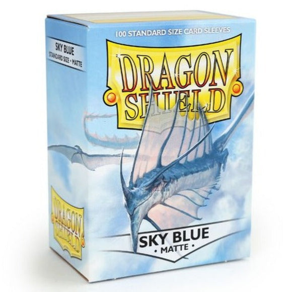 Dragon Shield Kartenhüllen 63 x 88mm Matte Sleeves Sky Blue (100) - Tinisu
