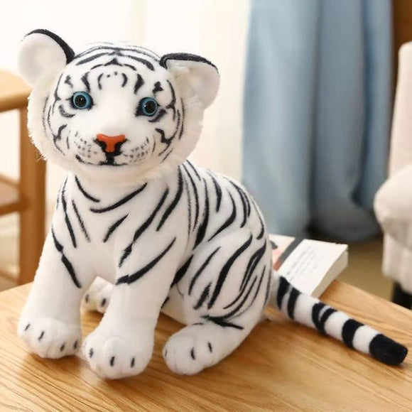 Baby Tiger weiß Kuscheltier - 22 cm Plüschtier Stofftier - Tinisu