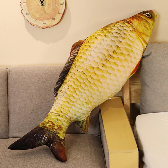 Karpfen Kuscheltier - 30 cm Plüschtier Fisch Stofftier - Tinisu