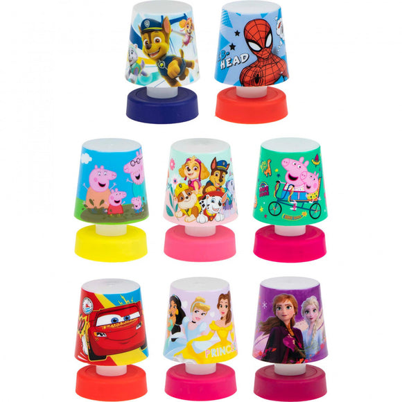 Disney Kinder Lampe Spiderman Paw Patrol Peppa Pig Frozen - Tinisu