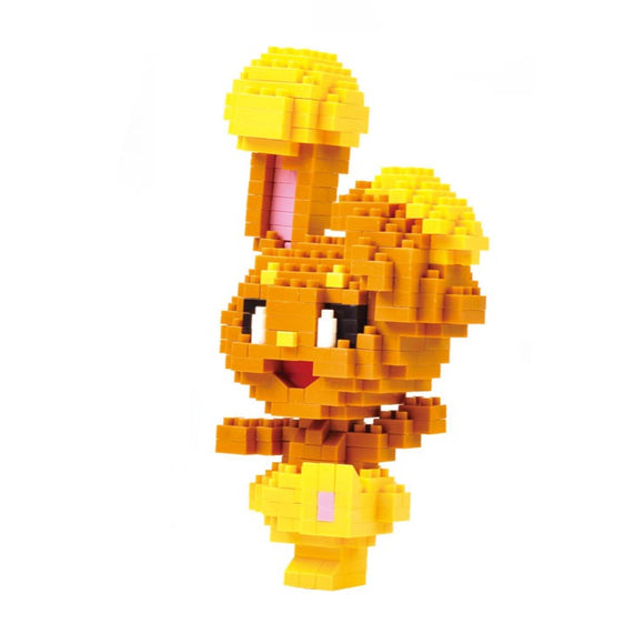 Pokemon LNO Micro-Bricks Figur Haspiror / Buneary - Tinisu