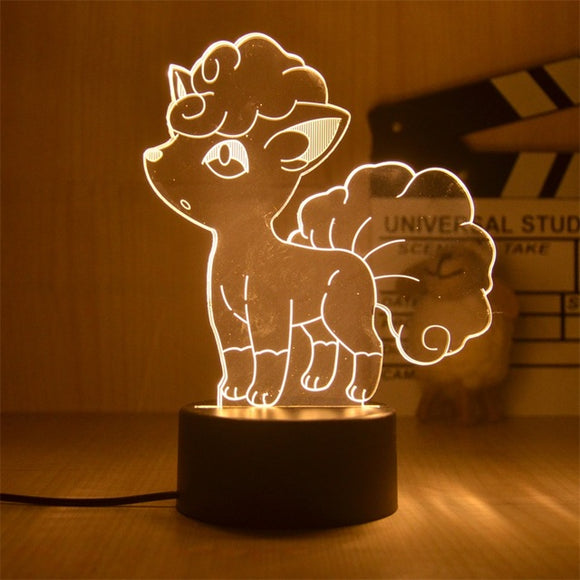 Pokemon Nachtlampe Vulpix - 3D Lampe für Kinder Vulpix - Tinisu