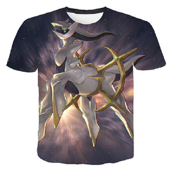 Pokemon T-Shirt für Kinder (Unisex) - Motiv: Legendäres Arceus - Tinisu