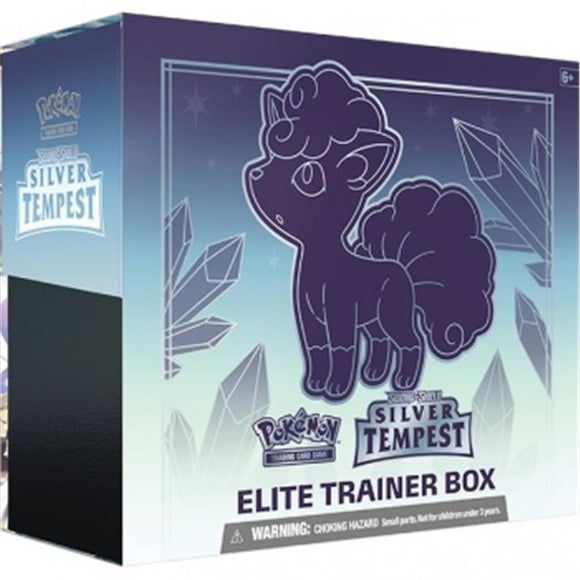Pokemon TCG Schwert & Schild Silver Tempest Elite Trainer / Top-Trainer Box (ETB) Sammelkartenspiel - Tinisu