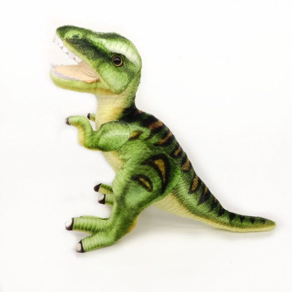 Dinosaurier T-Rex Kuscheltier - 38cm grünes Plüschtier - Tinisu