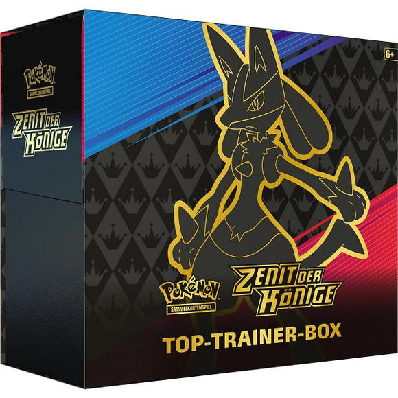 Pokemon TCG Zenit der Könige / Crown Zenith Top-Trainer-Box (ETB) Sammelkartenspiel - Tinisu