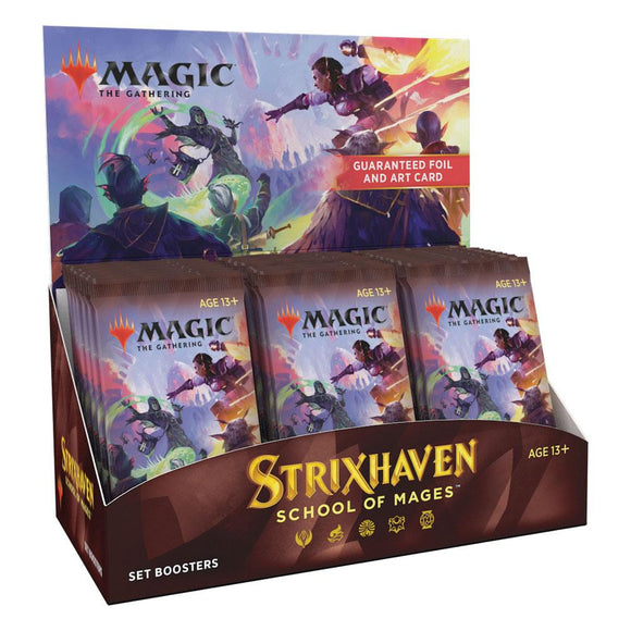 Magic The Gathering Strixhaven: School of Mages Set Booster Display englisch - Tinisu