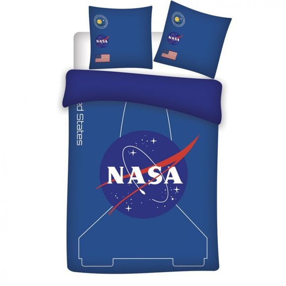 NASA Bettwäsche - weiche 140 x 200 cm Decke und Kissen - Tinisu