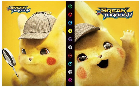 Pokemon Ordner Meisterdetektiv Pikachu Sammelalbum 240 Karten Portfolio - Tinisu