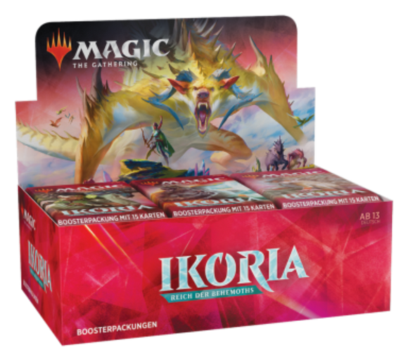Magic the Gathering Ikoria: Lair of Behemoths Booster Box / Display englisch - MTG Sammelkarten - Tinisu
